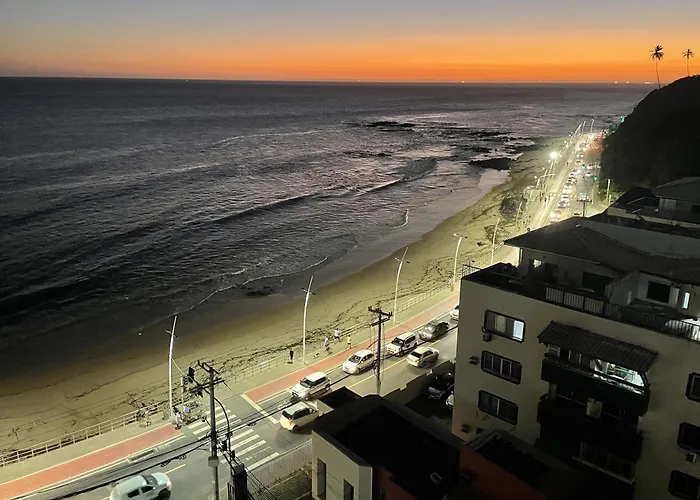 Apto Vista Mar- Clima, Conforto E Localizacao Top